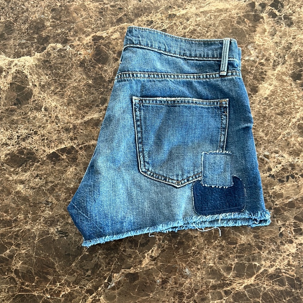 Gap 1969 Patchwork Denim Shorts - image 3
